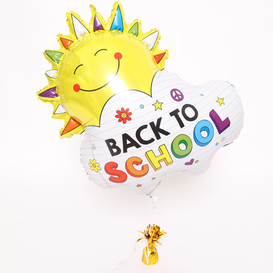 Back to School Sun Balloon, 31in